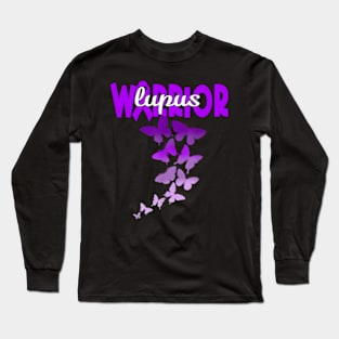 Delightfully Different World LUPUS WARRIOR Long Sleeve T-Shirt